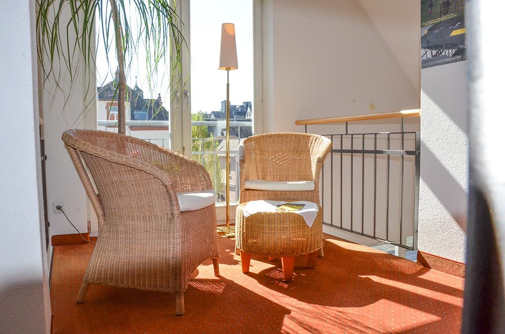 Gemütliche Sitzecke in der ersten Etage