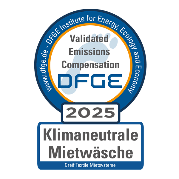 Klimaneutrale Mietwäsche